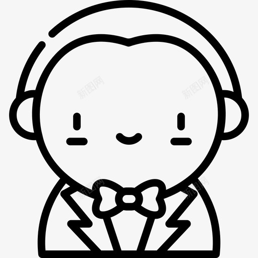 新郎婚礼71岁直系图标svg_新图网 https://ixintu.com 婚礼71岁 新郎 直系
