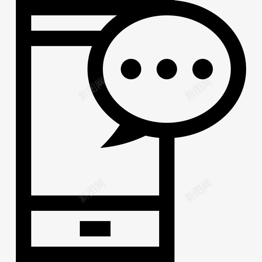短信通讯和媒体10条线性图标svg_新图网 https://ixintu.com 短信 线性 通讯和媒体10条