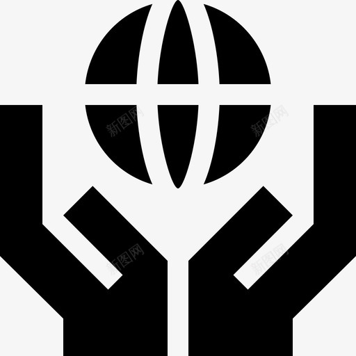 接地网球形6填充图标svg_新图网 https://ixintu.com 填充 接地网 球形6