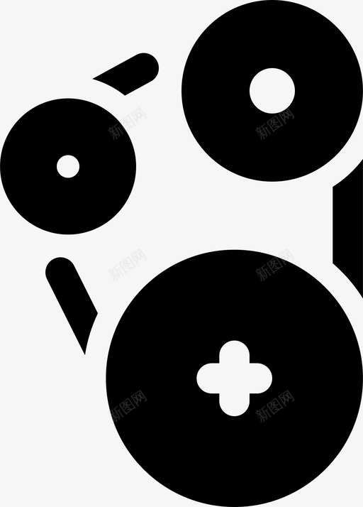 发动机机械旋转图标svg_新图网 https://ixintu.com 发动机 技术 旋转 机械 系统 车轮 通勤填充