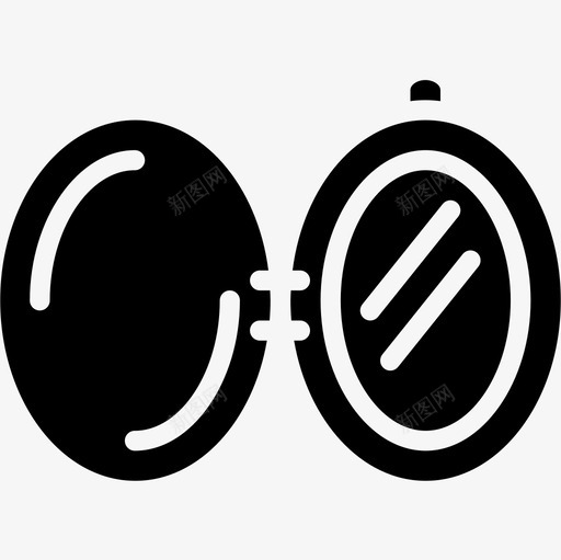 项链盒珠宝3填充图标svg_新图网 https://ixintu.com 填充 珠宝3 项链盒