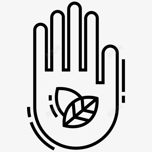 生态生态节约环境标志图标svg_新图网 https://ixintu.com 环境 环境标志 生态 生态线图标 生态节约 绿色能源 自然