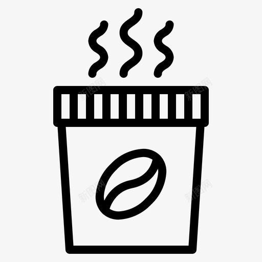 热咖啡杯饮料家图标svg_新图网 https://ixintu.com 咖啡饮料 家 放松 热咖啡杯 饮料