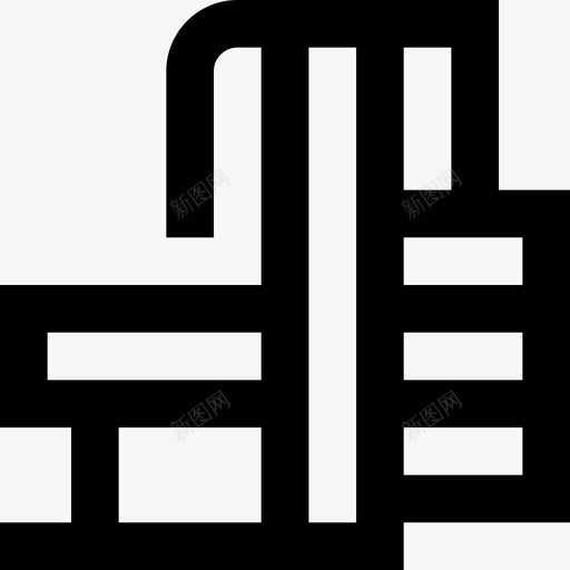 举重16号健身房直线型图标svg_新图网 https://ixintu.com 16号健身房 举重 直线型