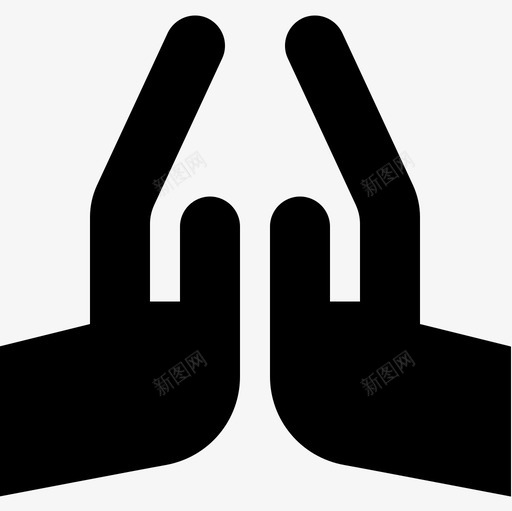 祈祷精神4充满图标svg_新图网 https://ixintu.com 充满 祈祷 精神4