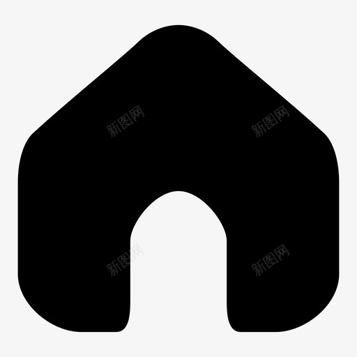 Tab bar-首页svg_新图网 https://ixintu.com Tab bar-首页