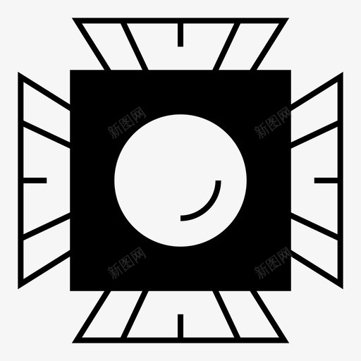 设备灯光聚光灯图标svg_新图网 https://ixintu.com 多媒体 工作室 灯光 聚光灯 舞台照明 设备