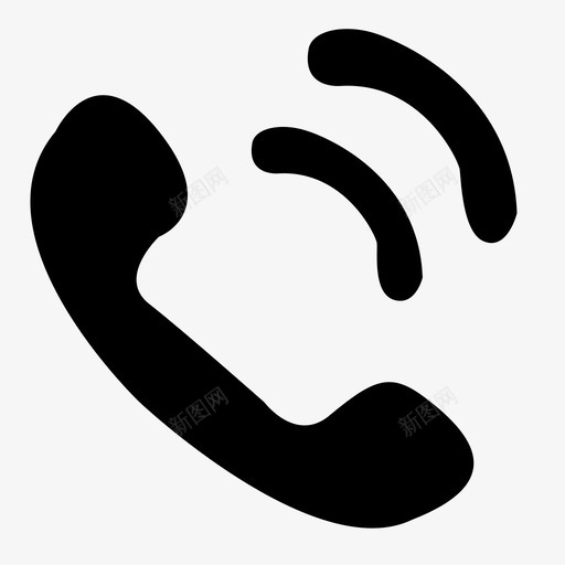 icon_拨打电话svg_新图网 https://ixintu.com icon_拨打电话
