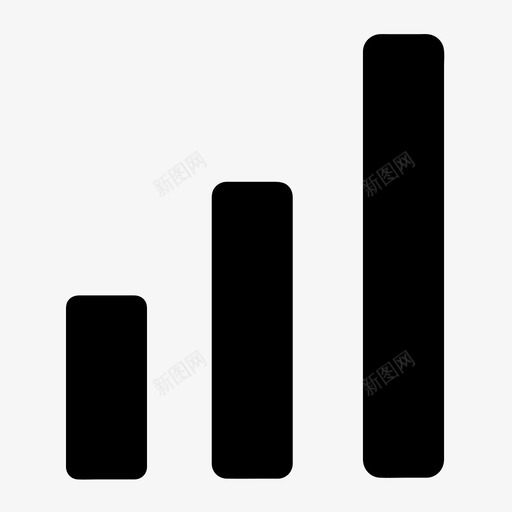 网络移动信号信号强度图标svg_新图网 https://ixintu.com 信号强度 基本收集所有大小 移动信号 网络