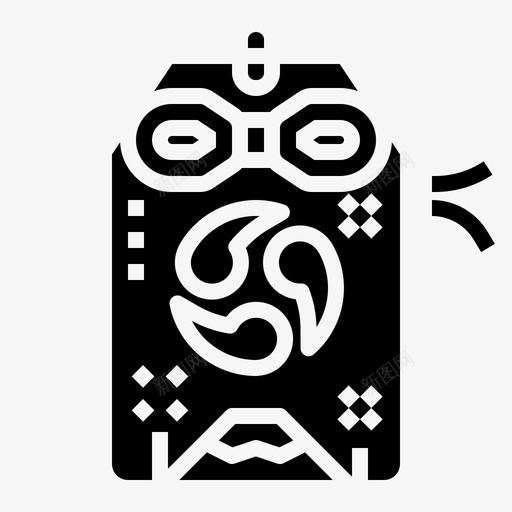 omamori亚洲人文化图标svg_新图网 https://ixintu.com omamori 东方人 亚洲人 文化 日本实心 日语
