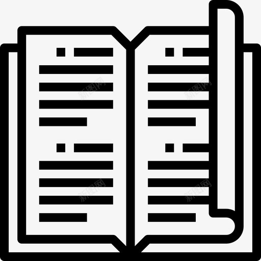 图书66号办公室直系图标svg_新图网 https://ixintu.com 66号办公室 图书 直系