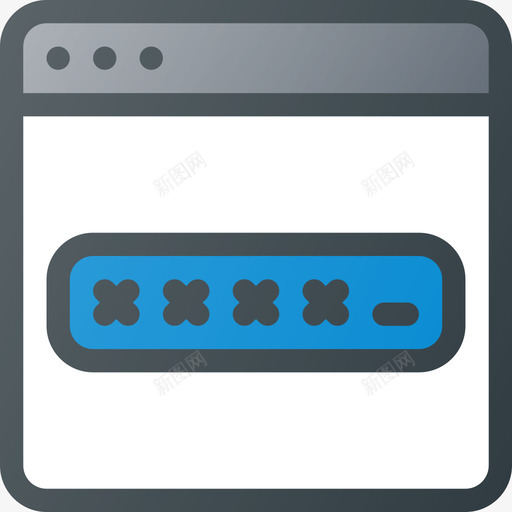 密码互联网安全21线性颜色图标svg_新图网 https://ixintu.com 互联网安全21 密码 线性颜色
