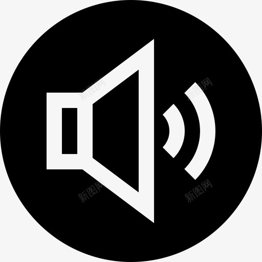 音量调节多媒体播放器控制2已填充图标svg_新图网 https://ixintu.com 多媒体播放器控制2 已填充 音量调节