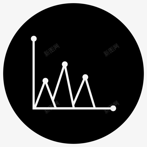 图表面积图业务图标svg_新图网 https://ixintu.com 业务 图表 报告 日历和图表 统计 面积图