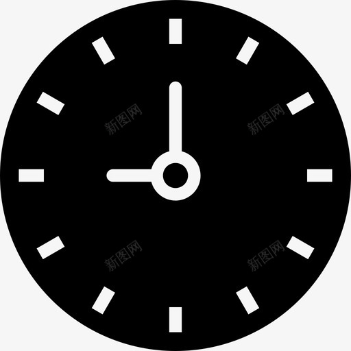 时钟必需品43填充图标svg_新图网 https://ixintu.com 填充 必需品43 时钟