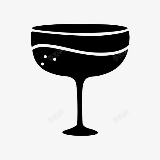 鸡尾酒饮料酒精图标svg_新图网 https://ixintu.com 朗姆酒 果汁 酒精 食品和饮料铭文 饮料 鸡尾酒