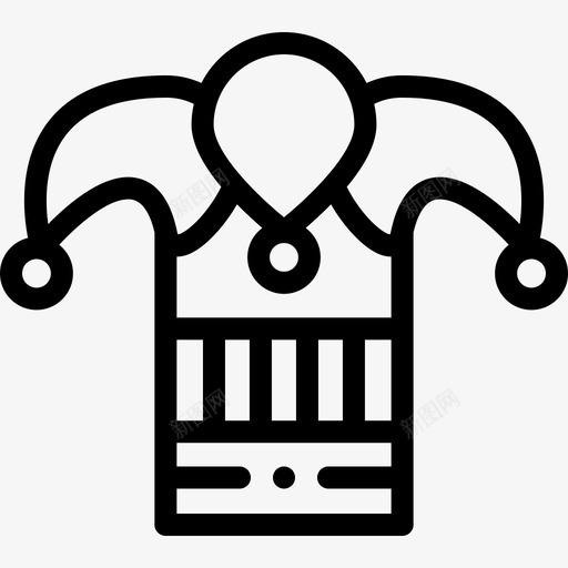 小丑风景艺术13线性图标svg_新图网 https://ixintu.com 小丑 线性 风景艺术13