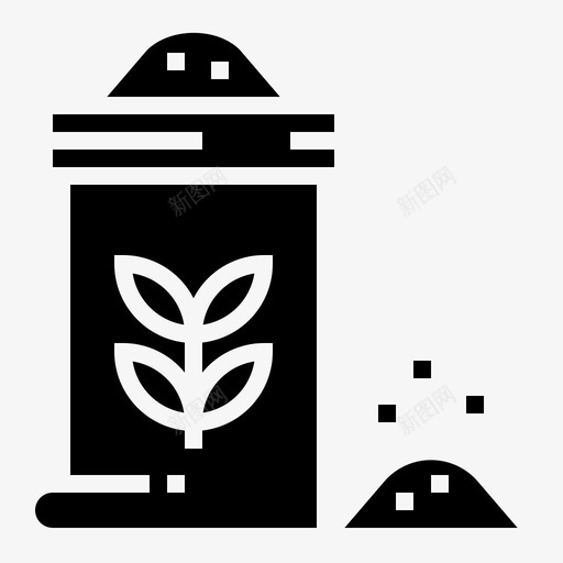 面粉谷类食品产品图标svg_新图网 https://ixintu.com 产品 小麦 烹饪固体 谷类食品 面粉