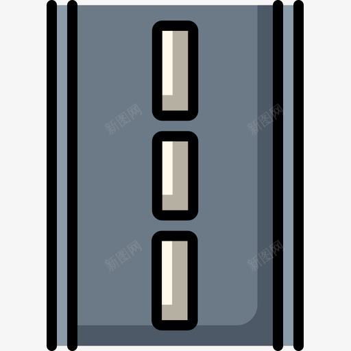 公路交通90线颜色图标svg_新图网 https://ixintu.com 交通90 公路 线颜色