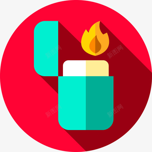 打火机户外活动23线性图标svg_新图网 https://ixintu.com 户外活动23 打火机 线性