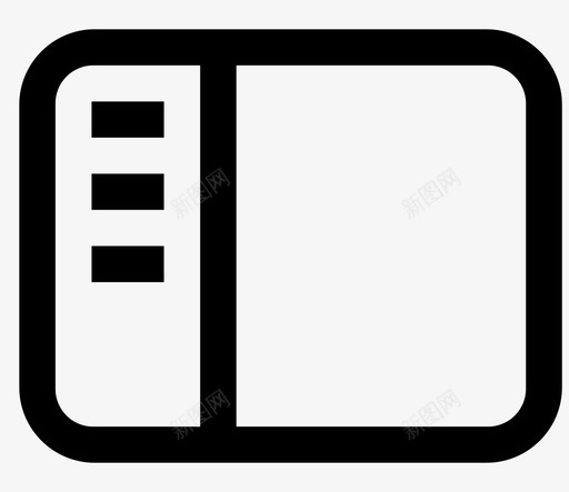 Icon - Sidebarsvg_新图网 https://ixintu.com Icon - Sidebar