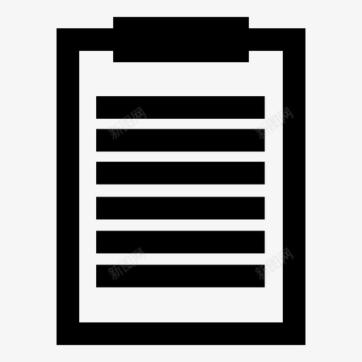 注释剪贴板互联网图标svg_新图网 https://ixintu.com 互联网 优化 剪贴板 搜索 搜索引擎优化 注释 网站