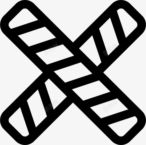 警线犯罪调查24直系图标svg_新图网 https://ixintu.com 犯罪调查24 直系 警线