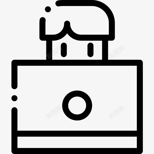 师平面师8线性图标svg_新图网 https://ixintu.com 平面设计师8 线性 设计师