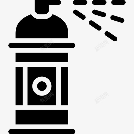 喷雾工艺品2填充图标svg_新图网 https://ixintu.com 喷雾 填充 工艺品2