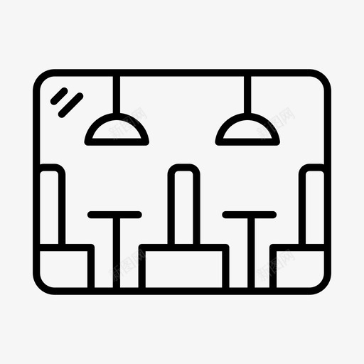 工作间共同工作服务台图标svg_新图网 https://ixintu.com 共同工作 共同工作空间 办公室 工作间 服务台