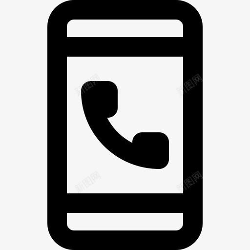 智能手机触点10线性图标svg_新图网 https://ixintu.com 智能手机 线性 触点10
