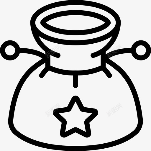邮袋游戏元素7线性图标svg_新图网 https://ixintu.com 游戏元素7 线性 邮袋