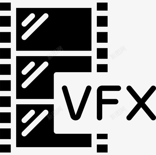 底片视频制作9填充图标svg_新图网 https://ixintu.com 填充 底片 视频制作9