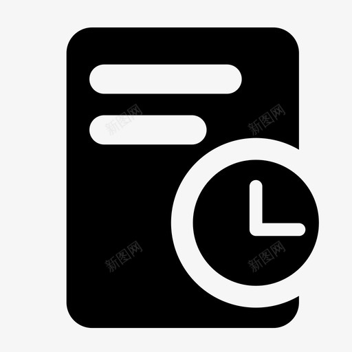 云店icon_待处理订单svg_新图网 https://ixintu.com 云店icon_待处理订单