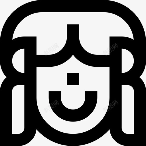 Daugther家族18直系亲属图标svg_新图网 https://ixintu.com Daugther 家族18 直系亲属