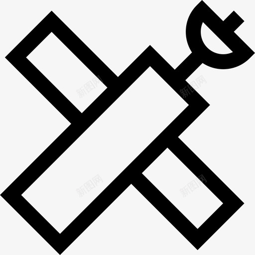 卫星通信和媒体10线性图标svg_新图网 https://ixintu.com 卫星 线性 通信和媒体10
