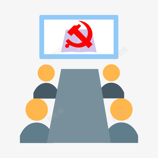 学生党建工作队伍干部例会svg_新图网 https://ixintu.com 学生党建工作队伍干部例会