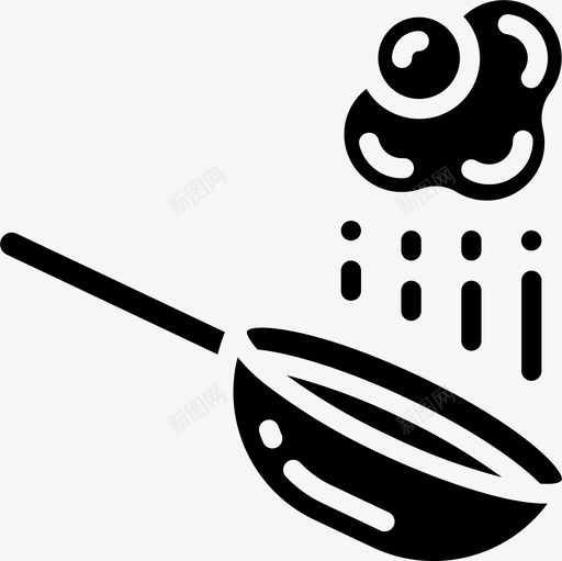 煎锅烹饪51填充图标svg_新图网 https://ixintu.com 填充 烹饪51 煎锅