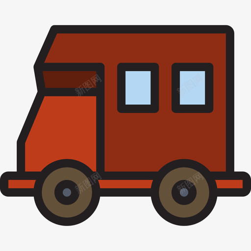 公共汽车10号车厢线颜色图标svg_新图网 https://ixintu.com 10号车厢 公共汽车 线颜色