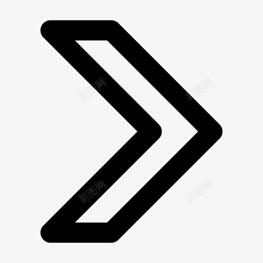 下一个箭头点右图标svg_新图网 https://ixintu.com 下一个箭头 右 基本ui 点