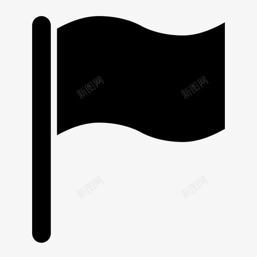小红旗svg_新图网 https://ixintu.com 小红旗
