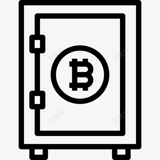 比特币比特币20线性图标svg_新图网 https://ixintu.com 比特币 比特币20 线性