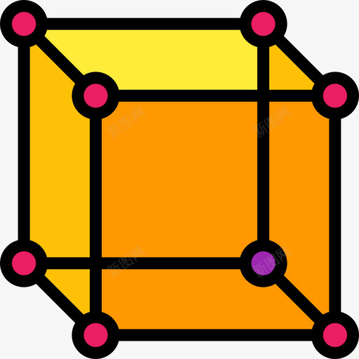 分子物理4线性颜色图标svg_新图网 https://ixintu.com 分子 物理4 线性颜色