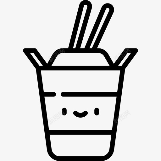 盒装快餐25直列式图标svg_新图网 https://ixintu.com 快餐25 盒装 直列式