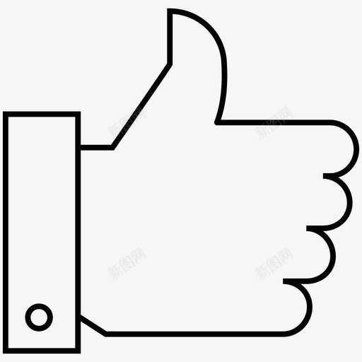 完成了很好像图标svg_新图网 https://ixintu.com 企业管理线图标 像 好 完成了 很好 竖起大拇指