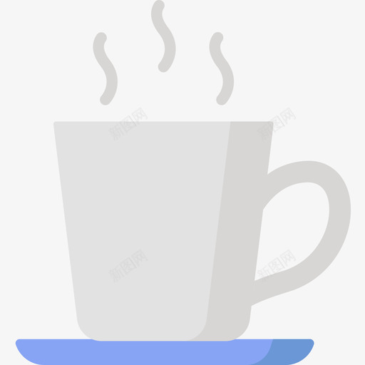 咖啡杯快餐44扁平图标svg_新图网 https://ixintu.com 咖啡杯 快餐44 扁平
