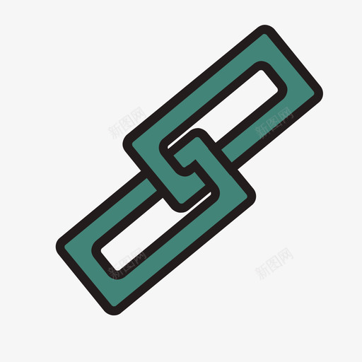 Iron chain 链svg_新图网 https://ixintu.com Iron chain 链 Iron chain 填充 线性 扁平 多色 简约 精美 可爱 生活