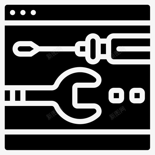 网站搜索引擎优化和网站优化15填充图标svg_新图网 https://ixintu.com 填充 搜索引擎优化和网站优化15 网站