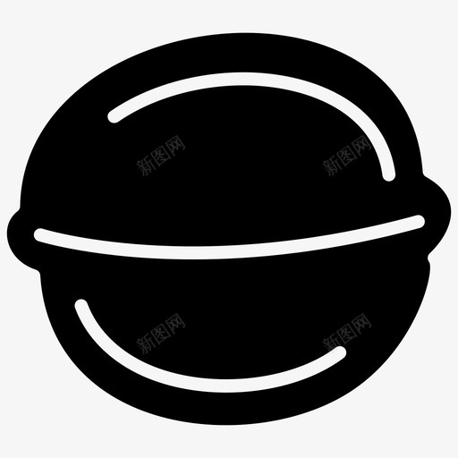 核桃橡木野果图标svg_新图网 https://ixintu.com 核桃 核桃干 橡木 野果 食品v1字形图标