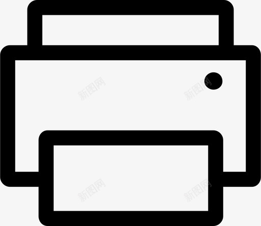 打印机默认打印机打印机纸张图标svg_新图网 https://ixintu.com 打印机 打印机纸张 打印机设置 默认打印机